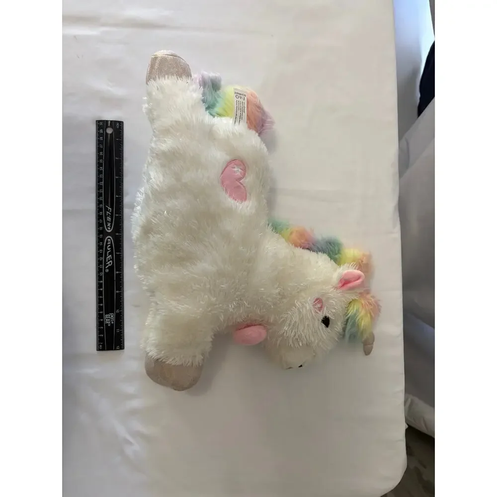 FAO Schwarz Glow Brights Unicorn Plush 15